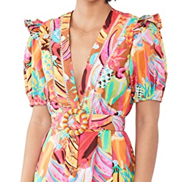 FARM Rio Other - Farm Rio Tropical Print Romper